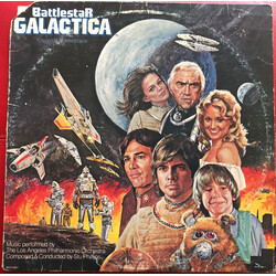 Stu Phillips Battlestar Galactica (Original Soundtrack) Vinyl LP USED