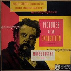 Modest Mussorgsky / Maurice Ravel / Rafael Kubelik / The Chicago Symphony Orchestra Pictures At An Exhibition Vinyl LP USED