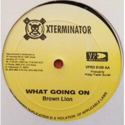 Sizzla / Brown Lion Government / What Going On USED VINYL 12INCH