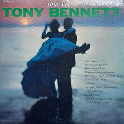 Tony Bennett Blue Velvet Vinyl LP USED