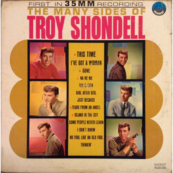 Troy Shondell The Many Sides Of Troy Shondell Vinyl LP USED