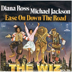 Diana Ross / Michael Jackson / The Wiz Stars Ease On Down The Road / Poppy Girls USED VINYL 7INCH 45 RPM SINGLE