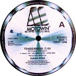 Diana Ross / The Supremes Tenderness / Medley VINYL 12" USED
