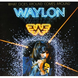 Waylon Jennings What Goes Around Comes Around Vinyl LP USED
