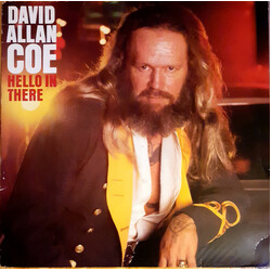 David Allan Coe Hello In There Vinyl LP USED