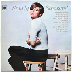 Barbra Streisand Simply Streisand Vinyl LP USED