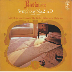 Ludwig van Beethoven / André Cluytens / Berliner Philharmoniker Symphony No.2 In D / Overture: Egmont Vinyl LP USED