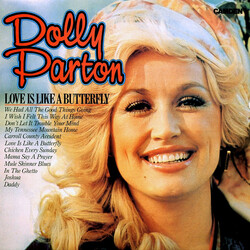Dolly Parton Love Is Like A Butterfly Vinyl LP USED
