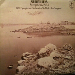 Jean Sibelius / BBC Symphony Orchestra / Sir Malcolm Sargent Symphony No.1 Vinyl LP USED