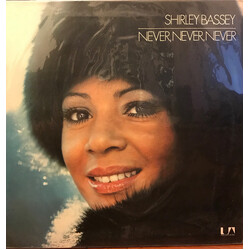 Shirley Bassey Never, Never, Never Vinyl LP USED