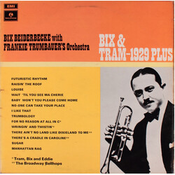Bix Beiderbecke / Frankie Trumbauer And His Orchestra Bix & Tram - 1929 Plus Vinyl LP USED