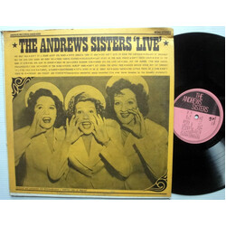 The Andrews Sisters Live Vinyl LP USED