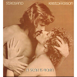 Barbra Streisand / Kris Kristofferson A Star Is Born Vinyl LP USED