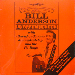 Bill Anderson (2) Live From London Vinyl LP USED