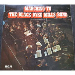 The Black Dyke Mills Band Marching to The Black Dyke Mills Band Vinyl LP USED