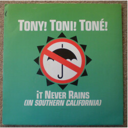 Tony! Toni! Toné! It Never Rains (In Southern California) VINYL 12" USED