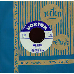 The Knights Of The Round Table Big Tears / The Knight In Shining Armor USED VINYL 7INCH 45 RPM SINGLE REISSUE