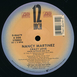 Nancy Martinez Crazy Love USED VINYL 12INCH 33 S RPM