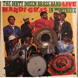 The Dirty Dozen Brass Band Mardi Gras In Montreux, Live Vinyl LP USED
