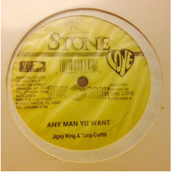 Jigsy King / Tony Curtis / Frisco Kid Any Man Yu Want / Step Up Inna Life USED VINYL 12INCH 45 RPM