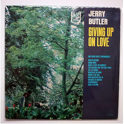 Jerry Butler Giving Up On Love Vinyl LP USED