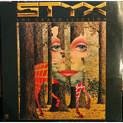Styx The Grand Illusion Vinyl LP USED