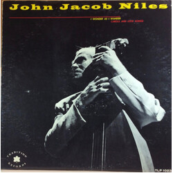 John Jacob Niles I Wonder As I Wander (Carols And Love Songs) Vinyl LP USED