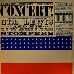 George Lewis And His New Orleans Stompers Concert! Vinyl LP USED