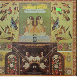 Ravi Shankar / André Previn / The London Symphony Orchestra Concerto For Sitar & Orchestra Vinyl LP USED