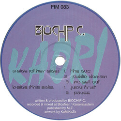 Biochip C. Kaori USED VINYL 12INCH 33 S RPM