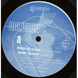 Various Oblivion USED VINYL 12INCH 33 S RPM SAMPLER