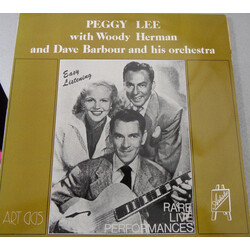 Peggy Lee / Woody Herman / Dave Barbour Orchestra Easy Listening Vinyl LP USED
