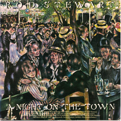 Rod Stewart A Night On The Town Vinyl LP USED