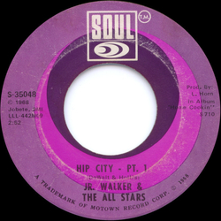 Junior Walker & The All Stars Hip City Vinyl 7" USED