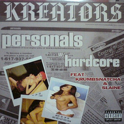 Kreators Personals / Hardcore USED VINYL 12INCH 33 S RPM