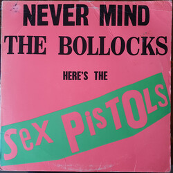 Sex Pistols Never Mind The Bollocks Here's The Sex Pistols Vinyl LP USED