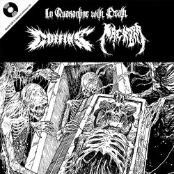 Coffins / Macabra In Quarantine With Death USED VINYL 7INCH 33 S RPM LIMITED EDITION