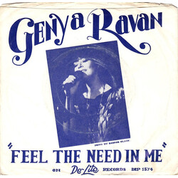 Genya Ravan Feel The Need In Me USED VINYL 7INCH 45 RPM PROMO STEREO MONO