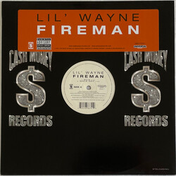Lil Wayne Fireman USED VINYL 12INCH PROMO