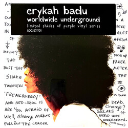 Erykah Badu Worldwide Underground Vinyl LP USED