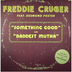 Freddie Cruger Something Good Vinyl 12" USED