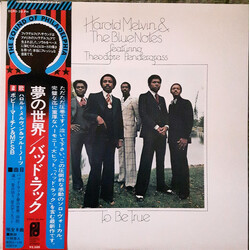 Harold Melvin And The Blue Notes / Teddy Pendergrass To Be True Vinyl LP USED