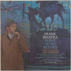 Frank Sinatra Point Of No Return Vinyl LP USED