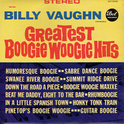 Billy Vaughn Greatest Boogie Woogie Hits Vinyl LP USED