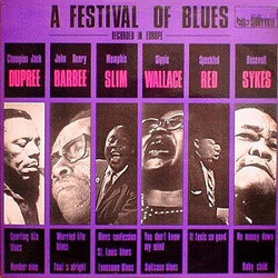 Various A Festival Of Blues - Recorded In Europe Vinyl LP USED