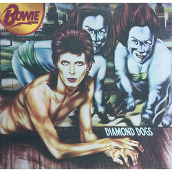 David Bowie Diamond Dogs Vinyl LP USED