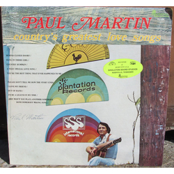 Paul Martin (8) Country's Greatest Love Songs Vinyl LP USED