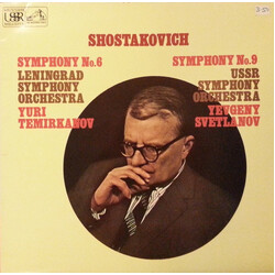 Dmitri Shostakovich / Leningrad Academic Philharmonic Symphony Orchestra / Yuri Temirkanov / Russian State Symphony Orchestra / Evgeni Svetlanov Symph