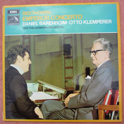 Ludwig van Beethoven / Daniel Barenboim / Otto Klemperer / New Philharmonia Orchestra 'Emperor' Concerto In E Flat, Op. 73 Vinyl LP USED