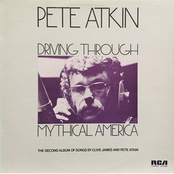 Pete Atkin Driving Through Mythical America Vinyl LP USED